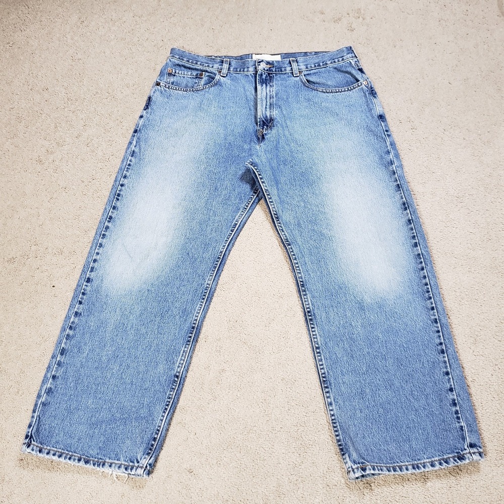 Vintage Levi's 569 Jeans 38x30* Loose Straight Straight Fit Blue Baggy Y2K Faded